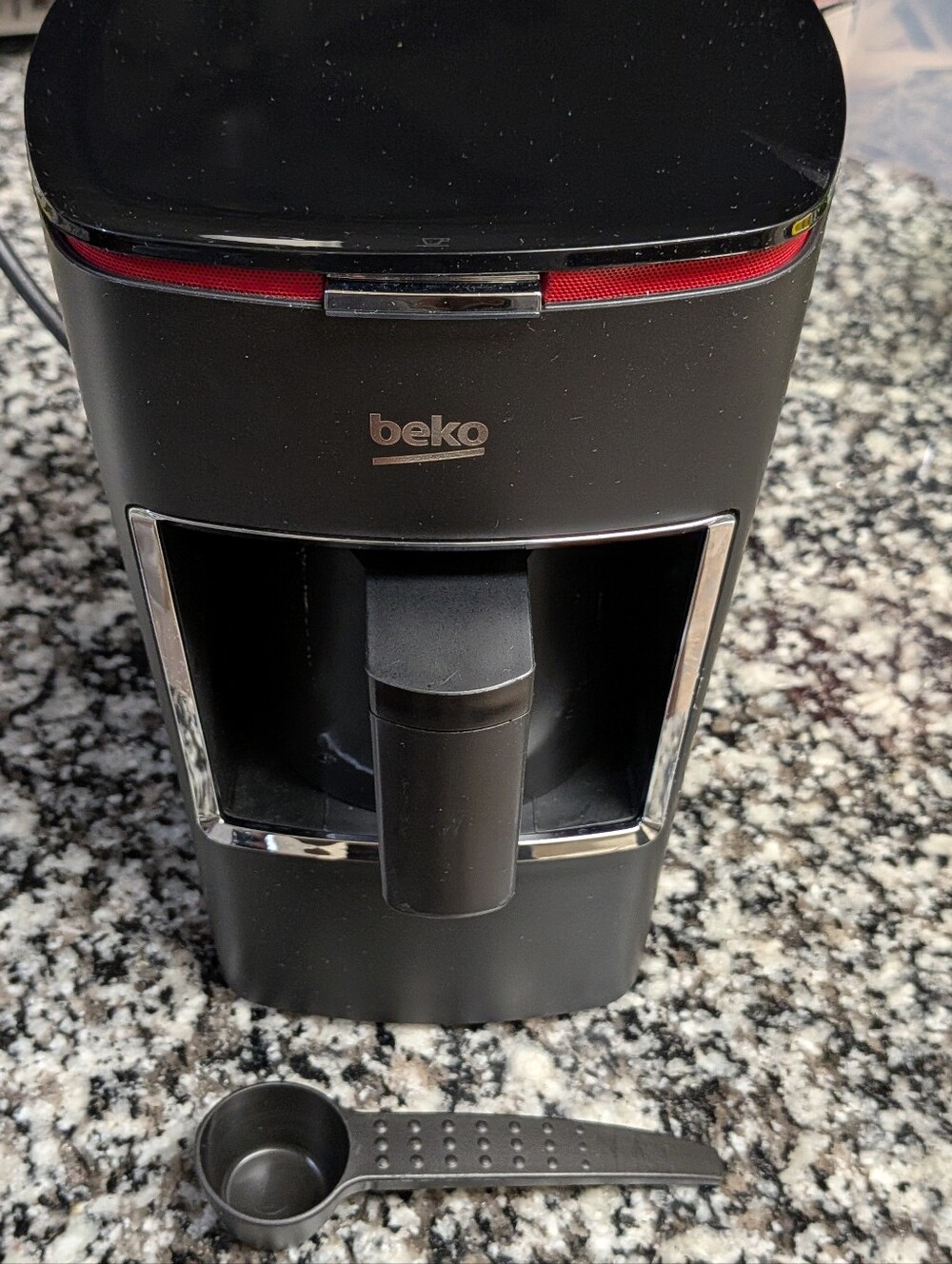Beko BKK-2300 Turkish Coffee Maker Black 720W w/ Pot & Spoon Tested Working